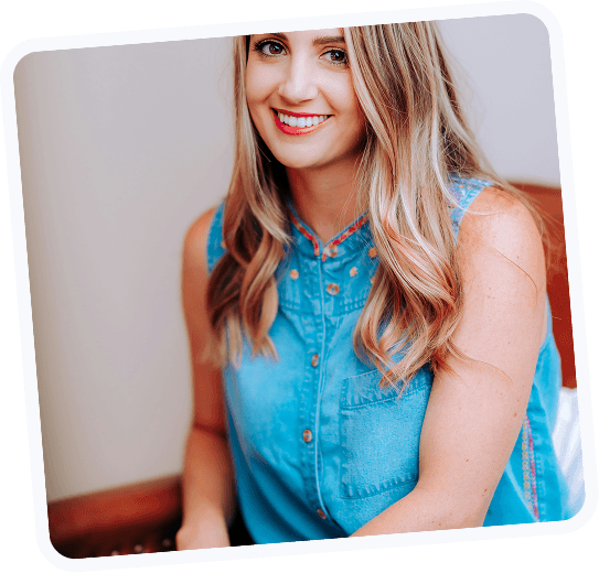 Professional woman in blue denim